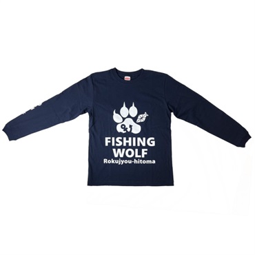 六畳一間の狼×Tsulino コラボ ロングTシャツ